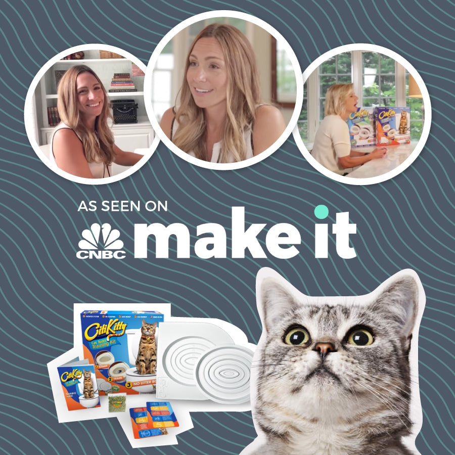 CitiKitty Cat Toilet Training Kit As Seen on Shark Tank CitiKitty Inc