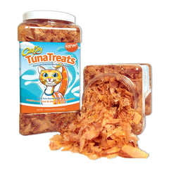 CitiKitty TunaTreats Premium Bonito Flakes Cat Treat - Easy Grip Jar - CitiKitty Inc. 
 - 6