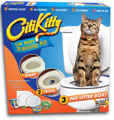 CitiKitty Cat Toilet Training Kit - CitiKitty Inc. 
 - 1